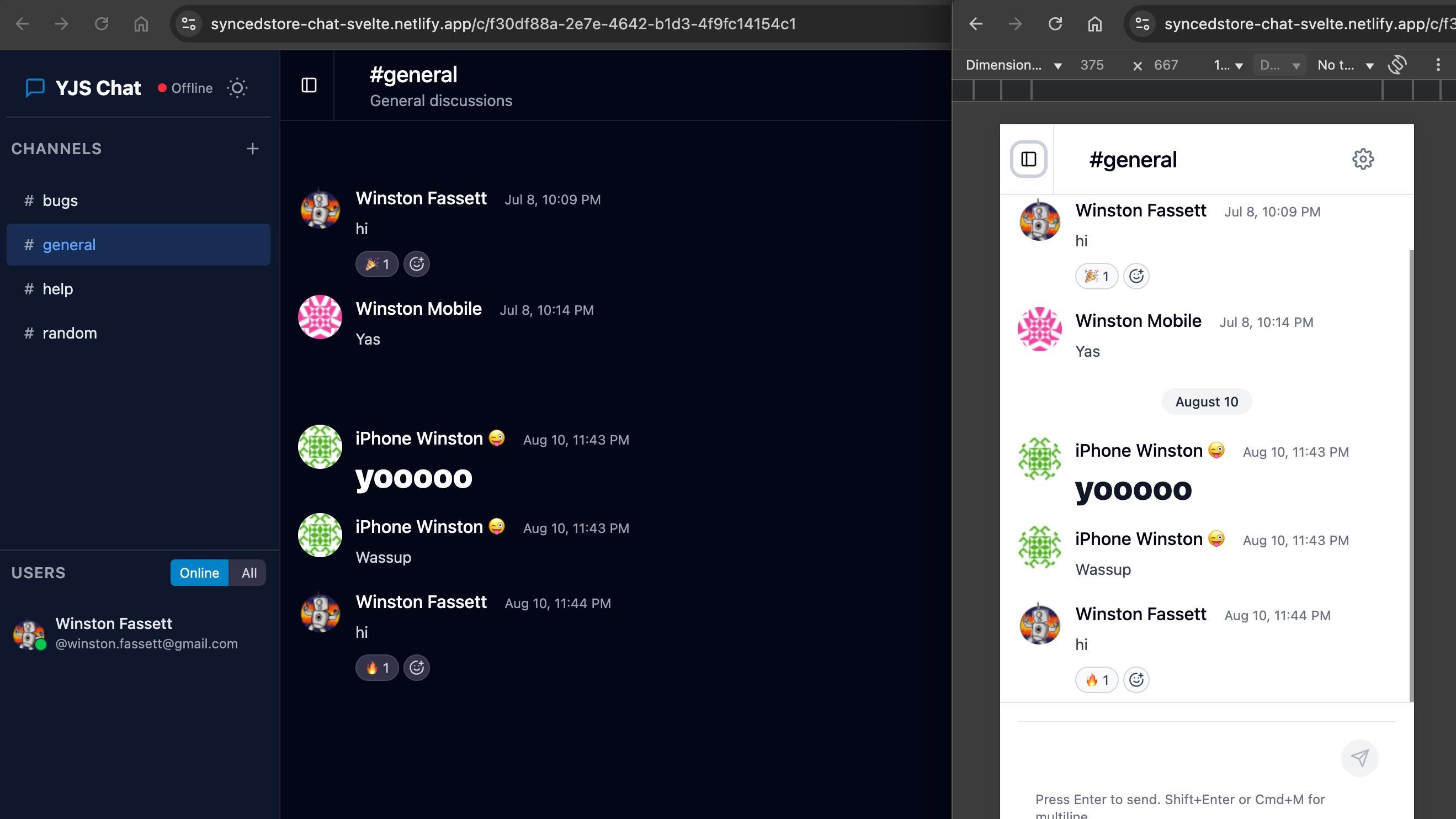 YJS Chat