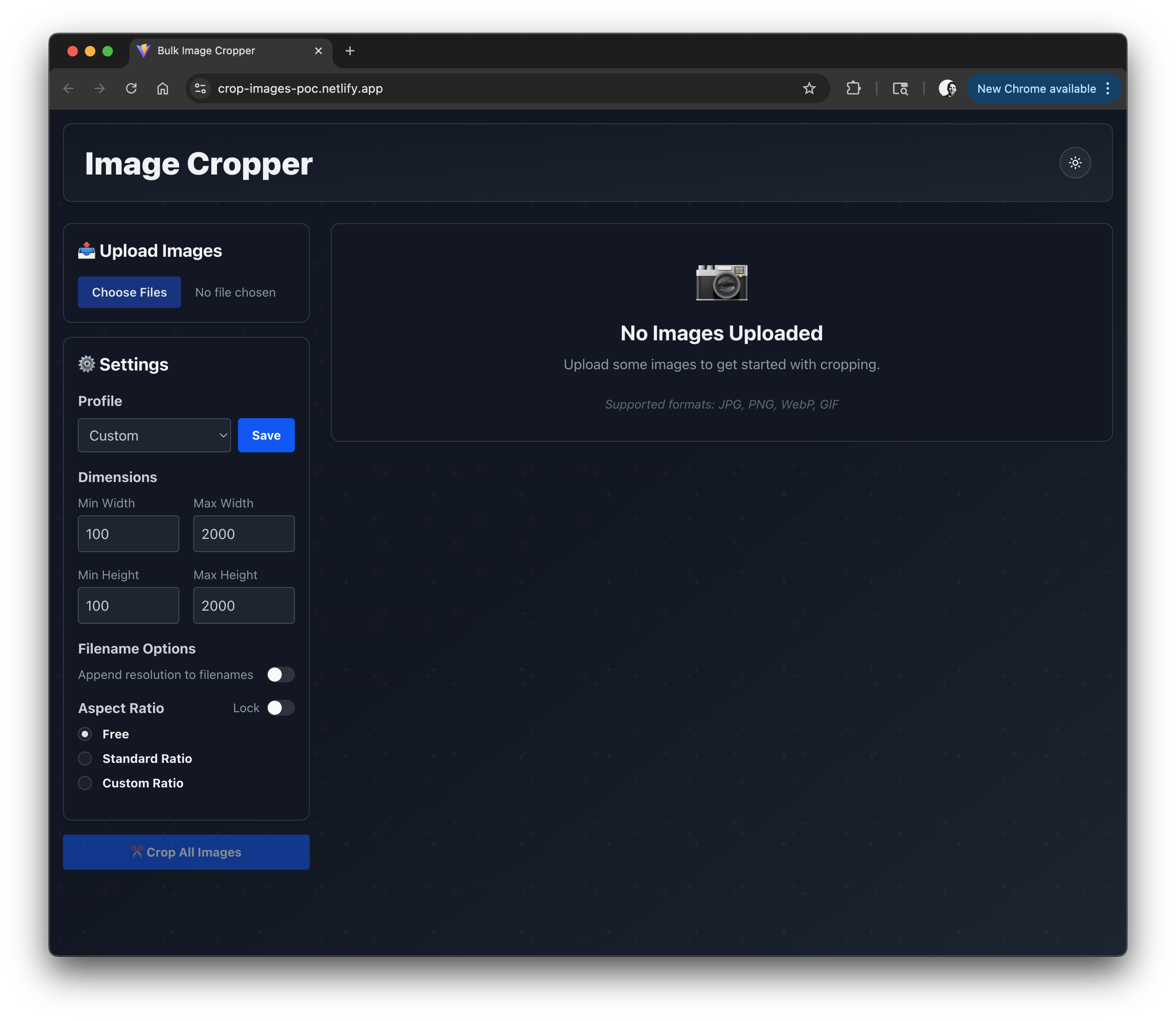 Image Cropper